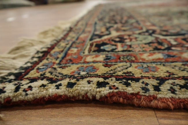 Antique Sarouk Farahan Persian Wool Area Rug 8x11 - 19