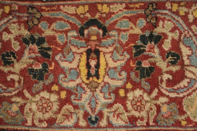 Pre-1900 Antique Vegetable Dye Tabriz Haj Jalili Persian Wool Area Rug 9x13 - 13