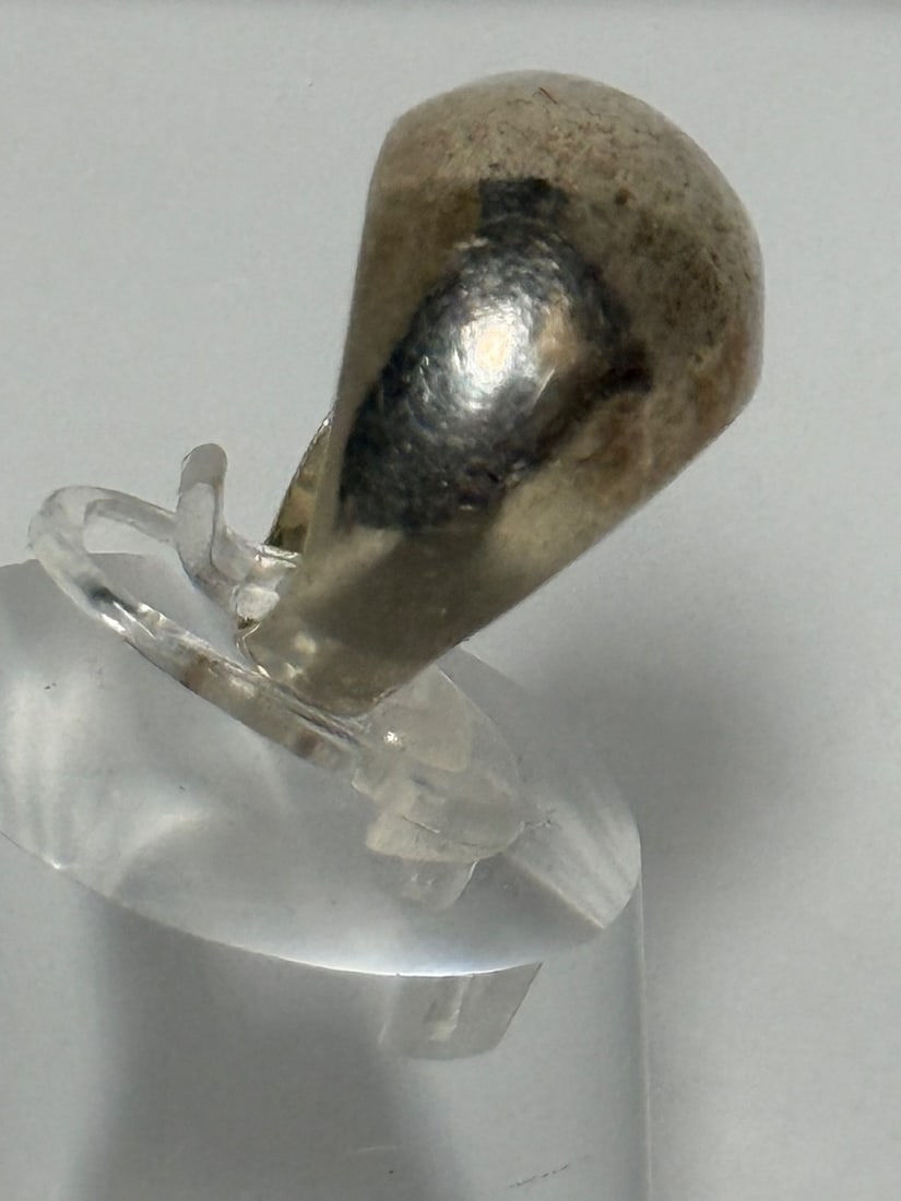 Sterling Silver Dome Ring - 2