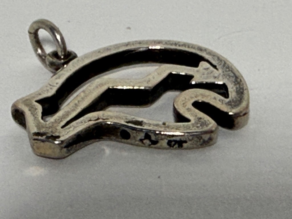 Sterling Silver Bear Fetish Pendant - 3