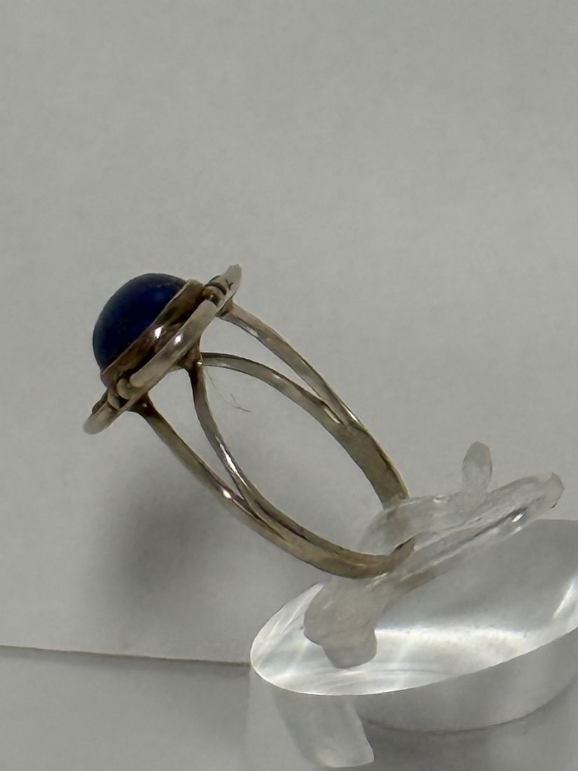 Sterling Silver and Lapis Lazuli Ring - 2