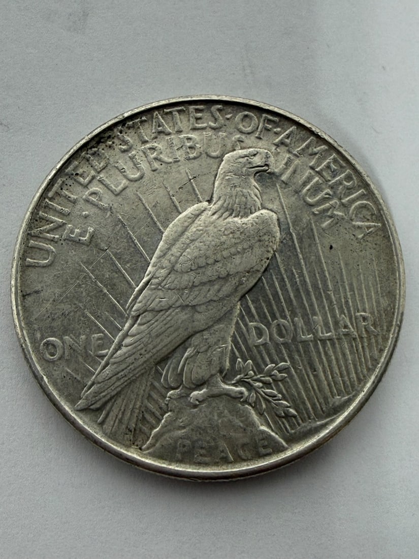 1922 United States Peace Silver Dollar - 2
