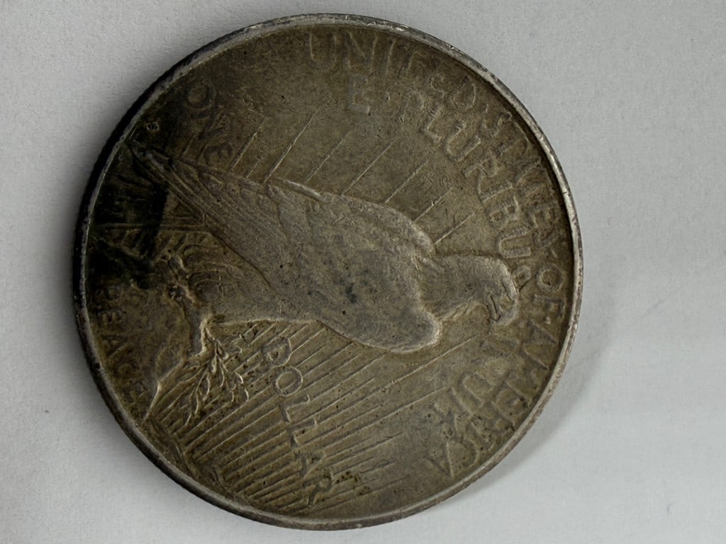 1923 Peace Silver Dollar - 2