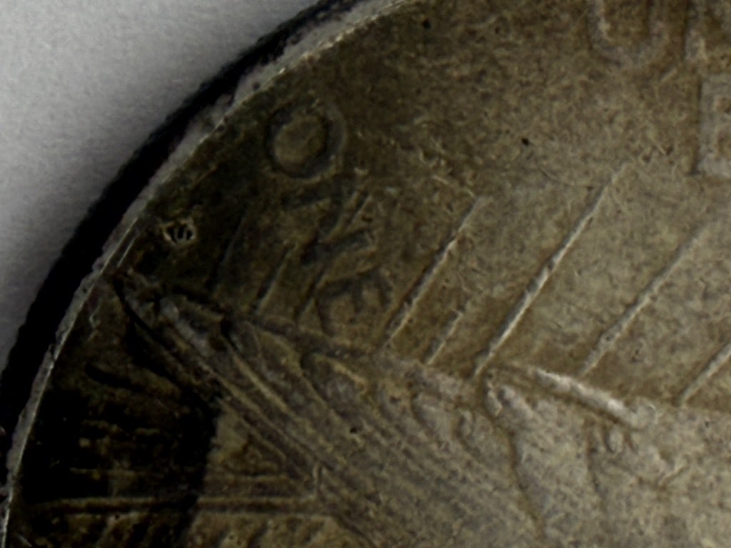 1923 Peace Silver Dollar - 3