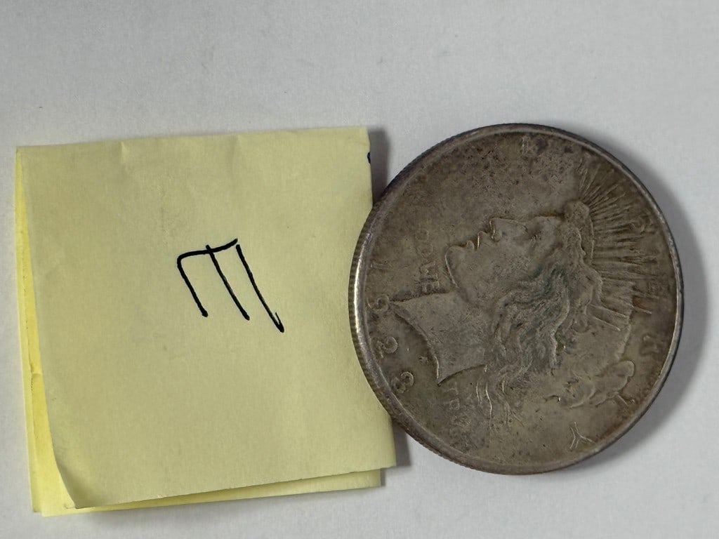 1923 Peace Silver Dollar - 4