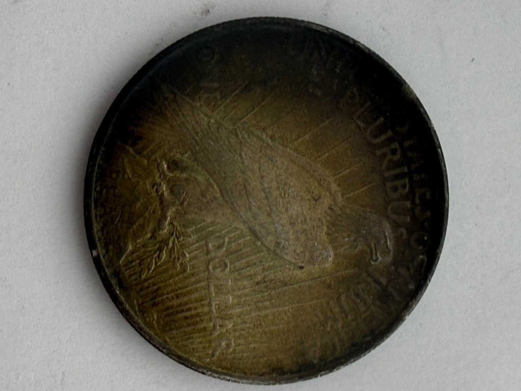 1923 US Silver Peace Dollar - 2