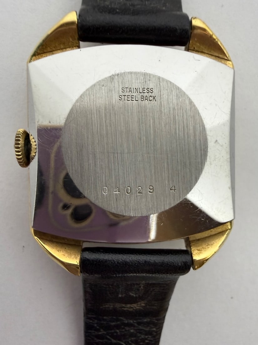Vintage Hamilton Westminster Slender-Matic Gold-Plated Watch - 3