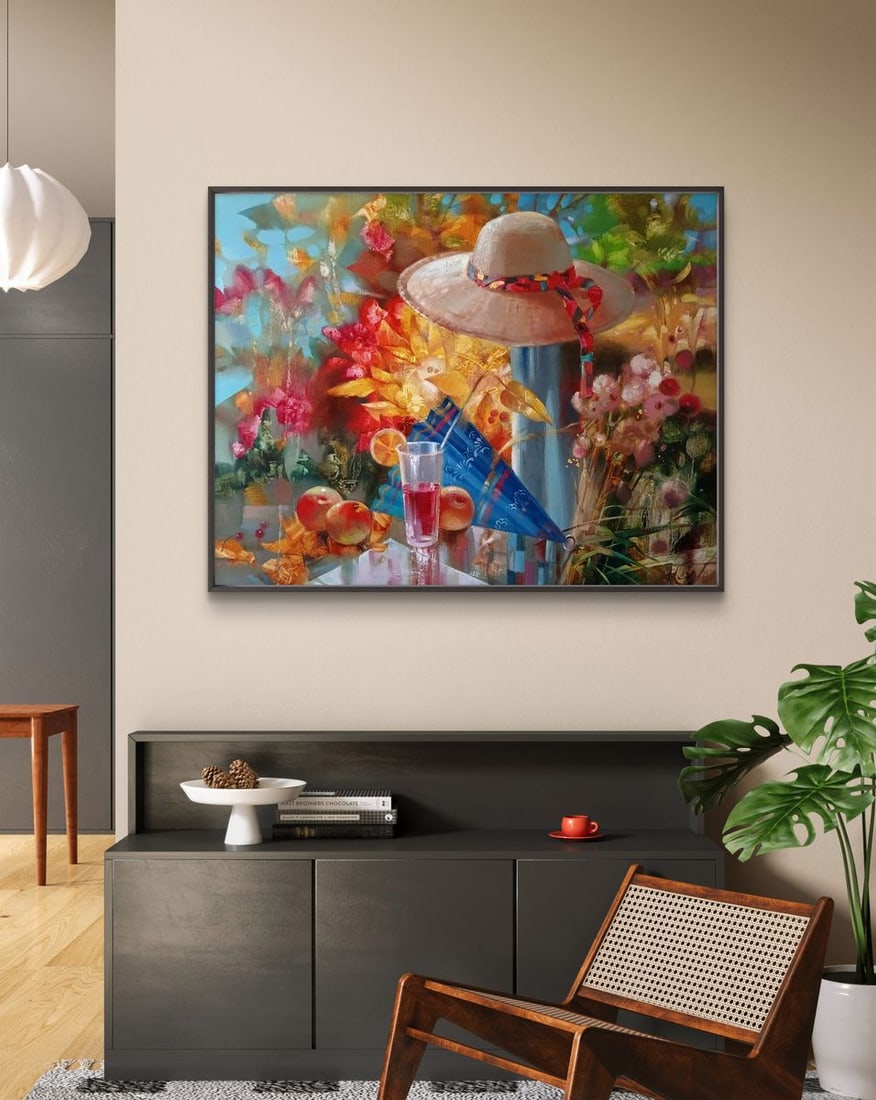 Abstract oil painting Autumn still life Anatoly Tarabanov - 3