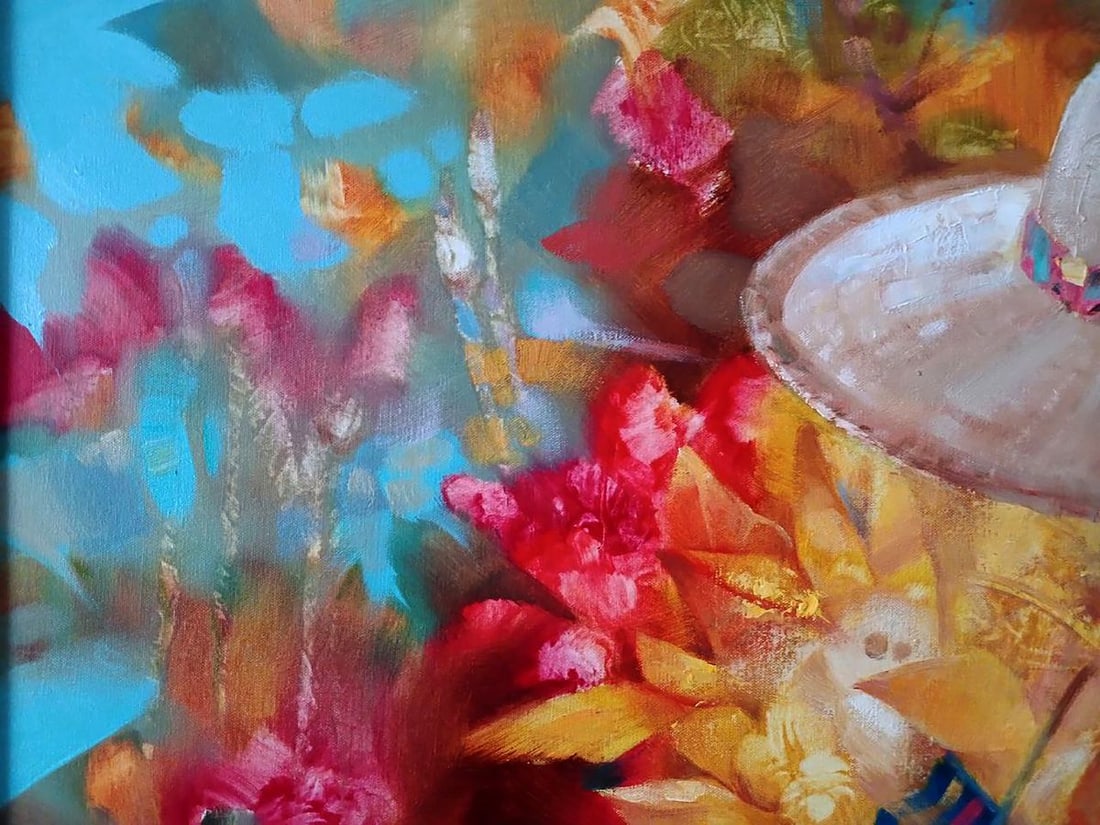 Abstract oil painting Autumn still life Anatoly Tarabanov - 4