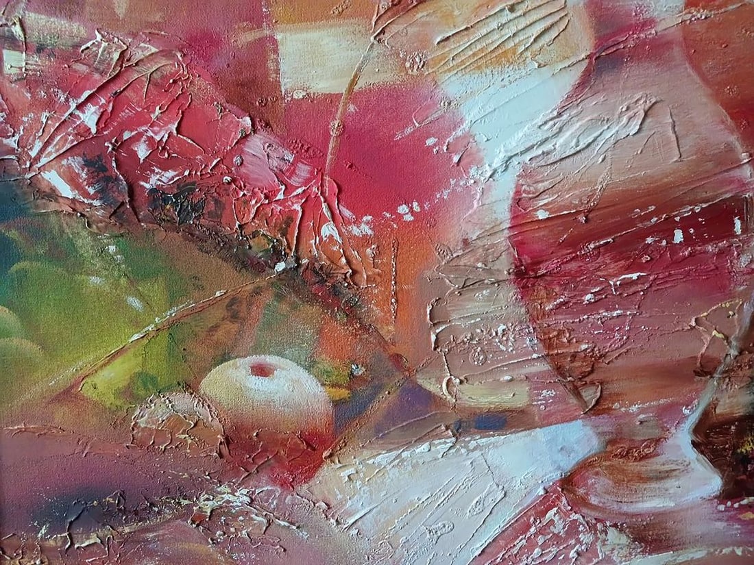 Abstract oil painting Still life on a chic table Anatoly Tarabanov - 11