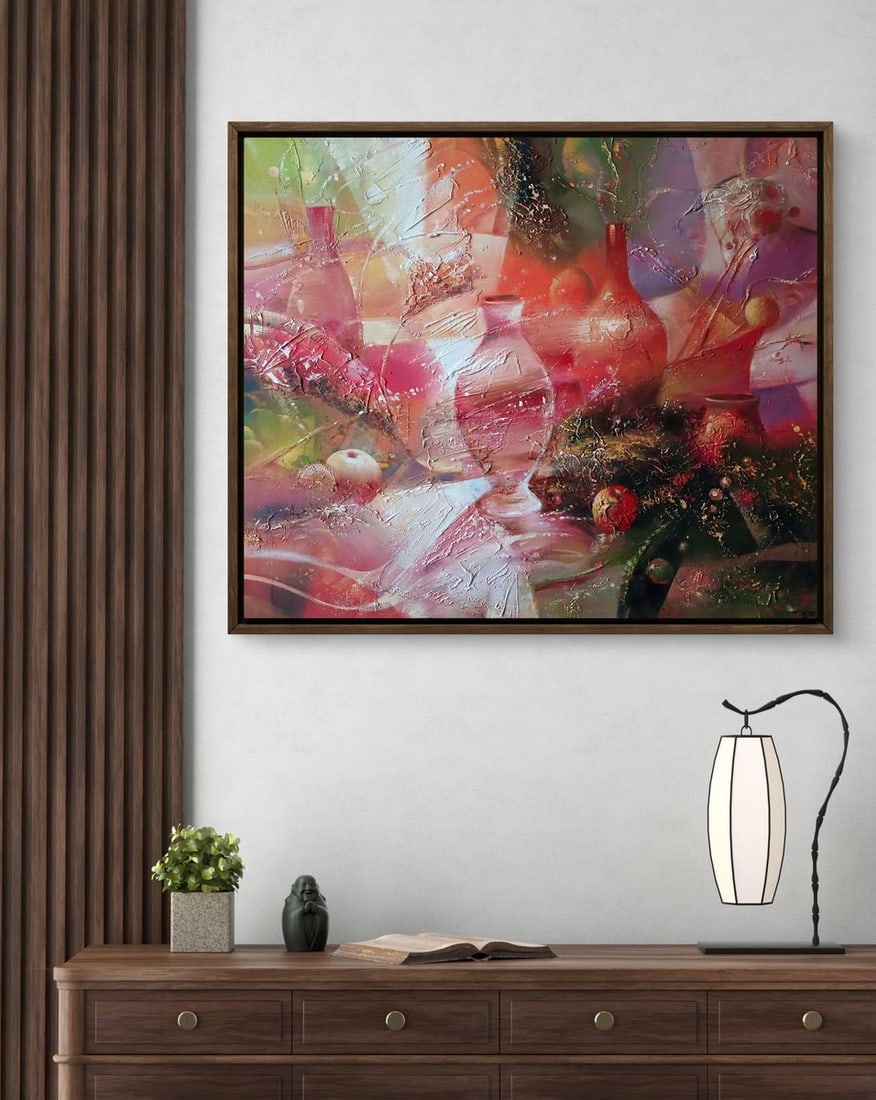 Abstract oil painting Still life on a chic table Anatoly Tarabanov - 3