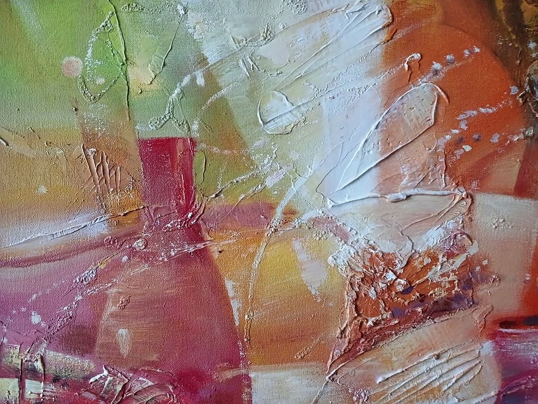 Abstract oil painting Still life on a chic table Anatoly Tarabanov - 4