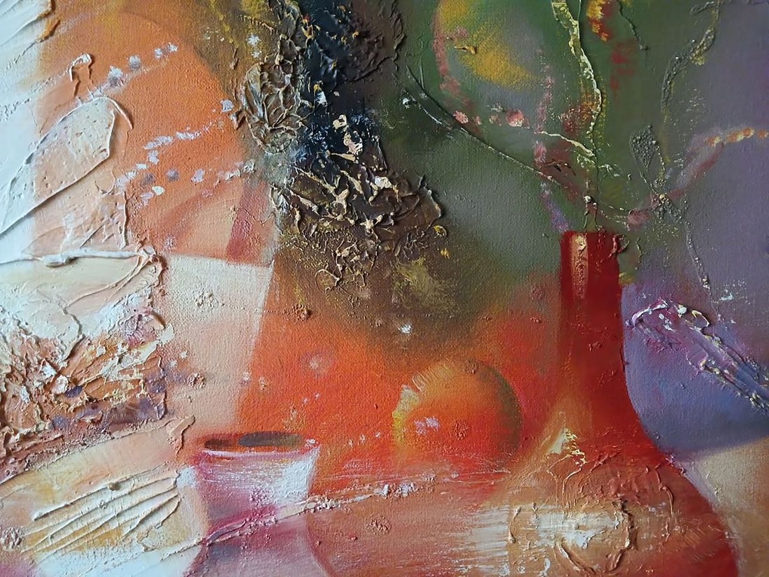 Abstract oil painting Still life on a chic table Anatoly Tarabanov - 5
