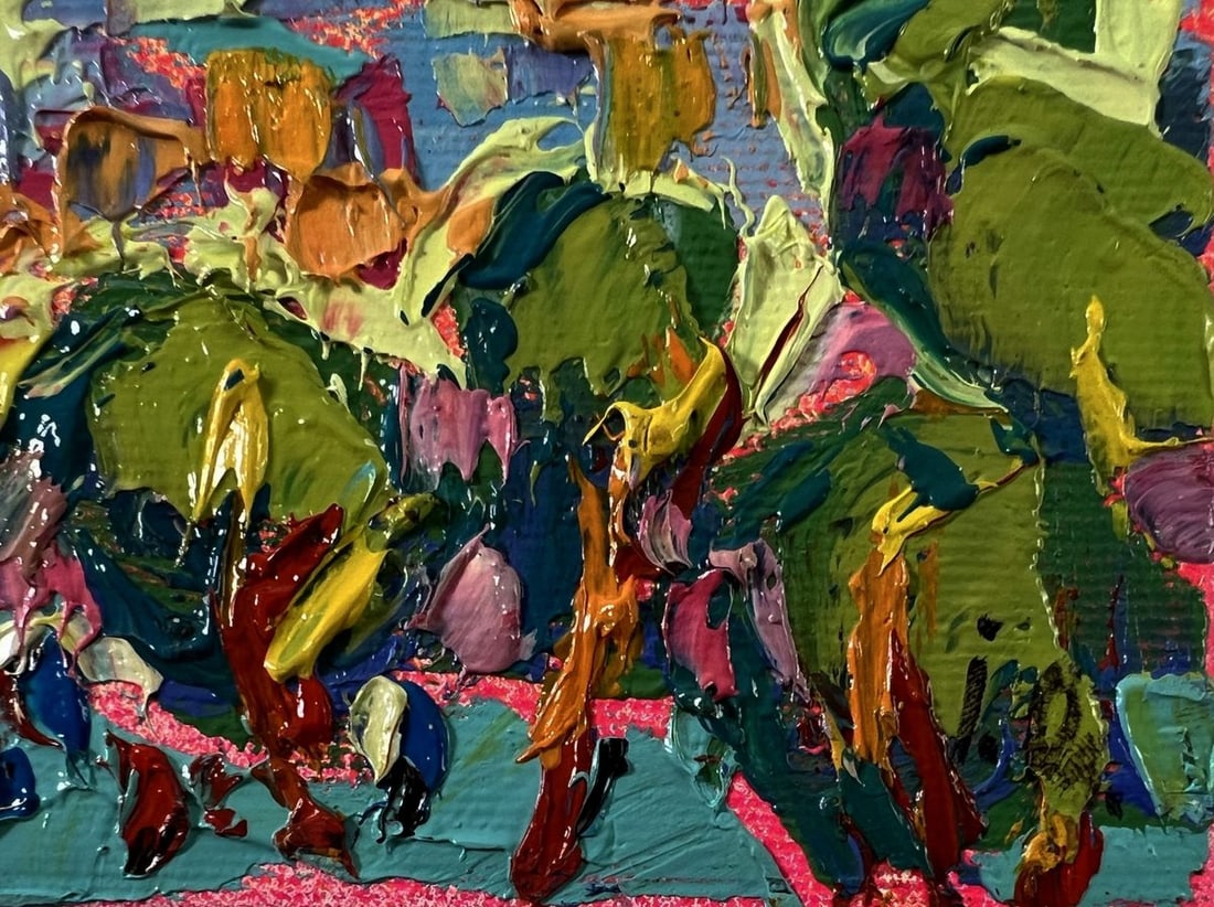 Oil painting Dynamics of the Solar City Oleksiy Ivanyuk - 5