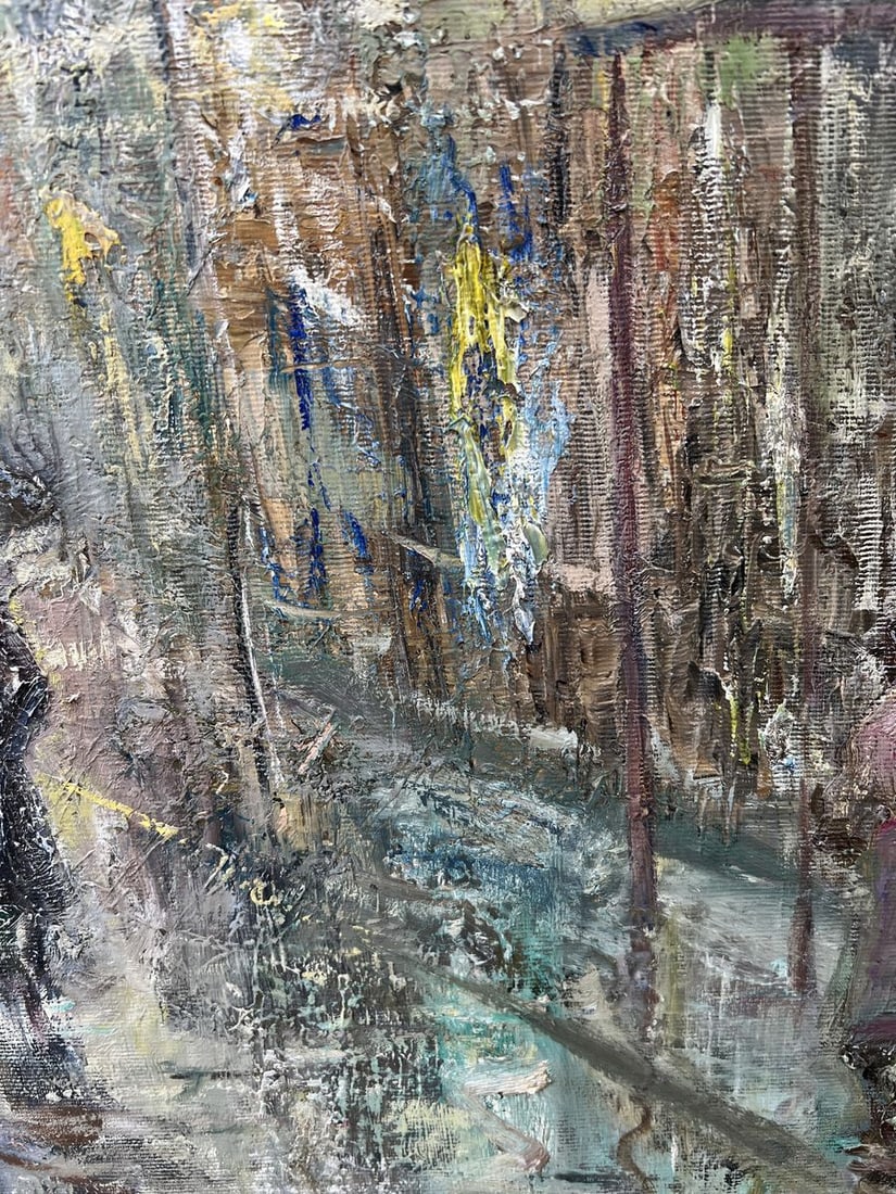 Oil painting Silver rain V. Mishurovsky - 11
