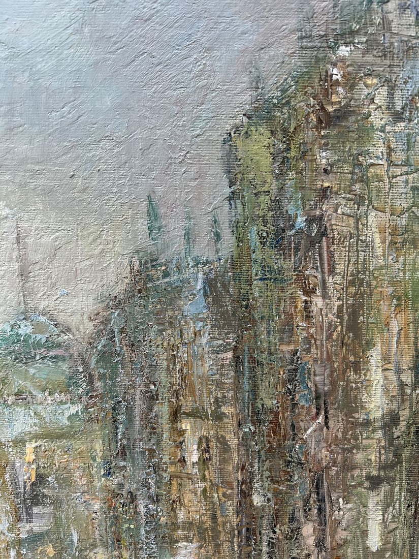 Oil painting Silver rain V. Mishurovsky - 12