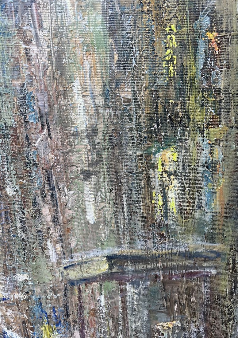 Oil painting Silver rain V. Mishurovsky - 14