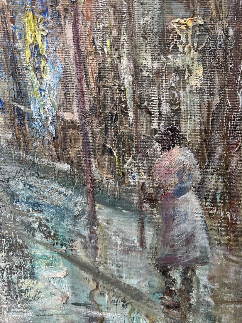 Oil painting Silver rain V. Mishurovsky - 15