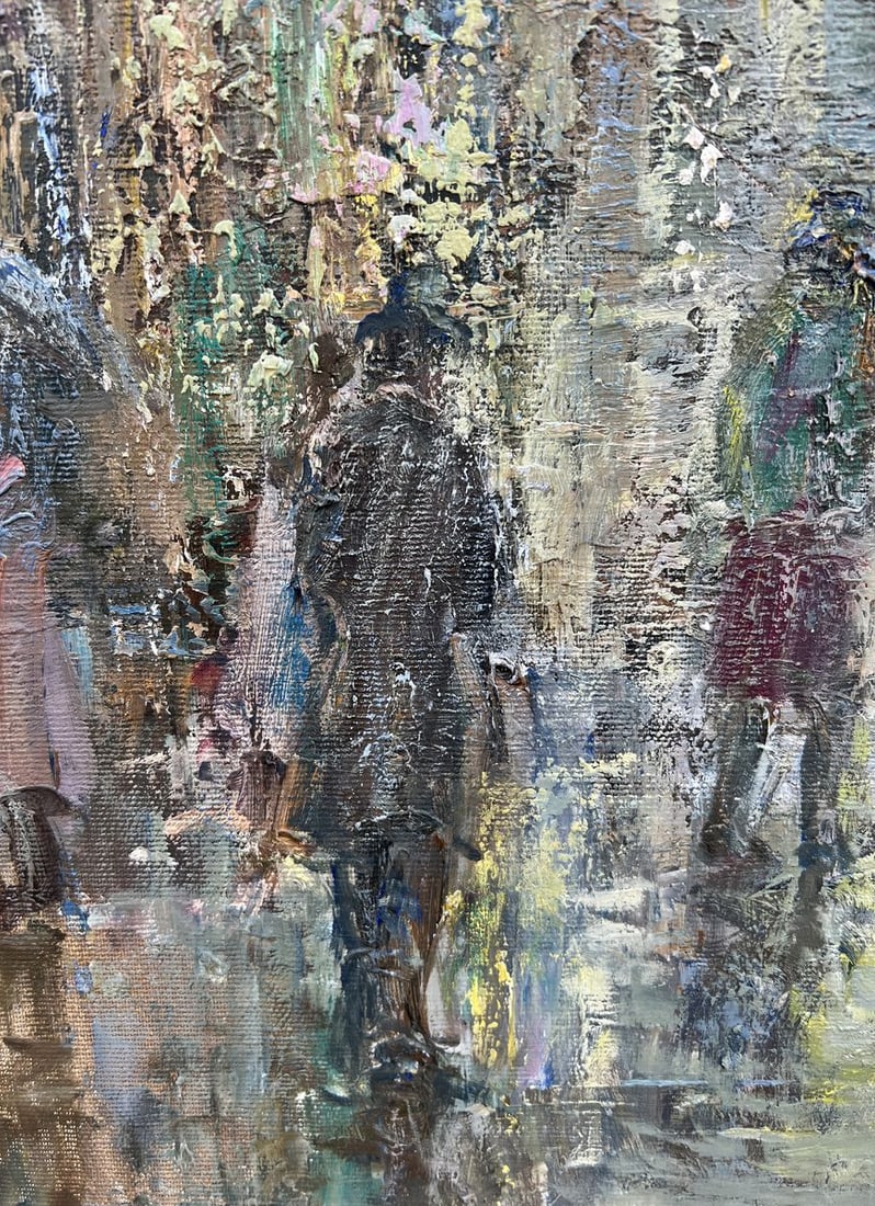 Oil painting Silver rain V. Mishurovsky - 3