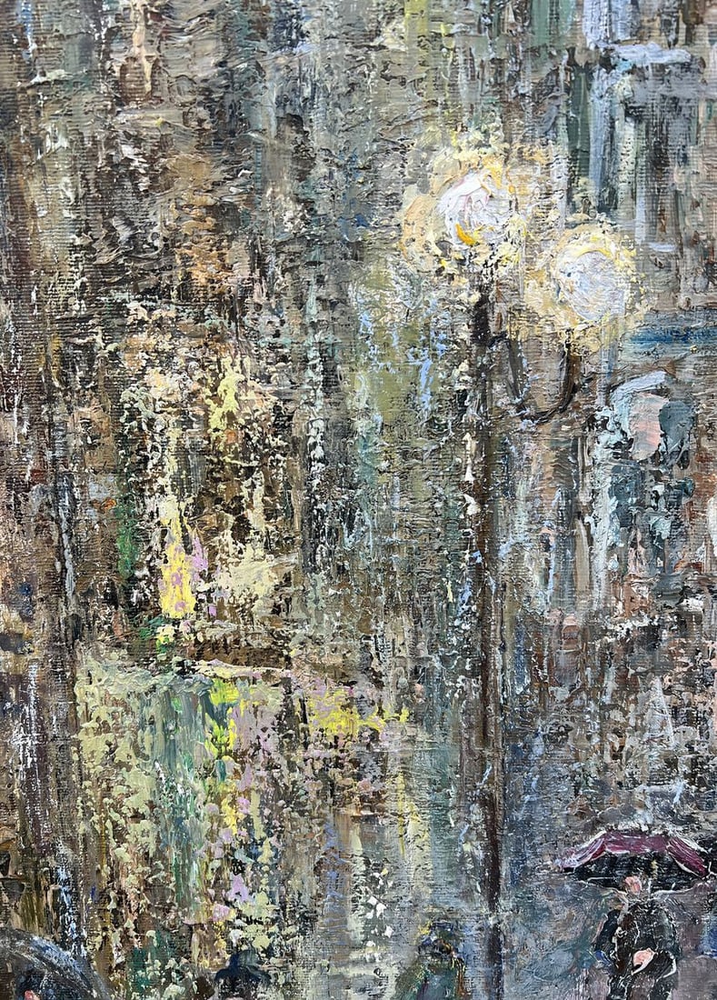 Oil painting Silver rain V. Mishurovsky - 4