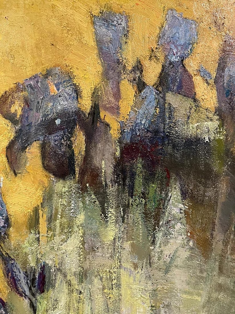 Oil painting Irises Bohdan Makarenko - 4
