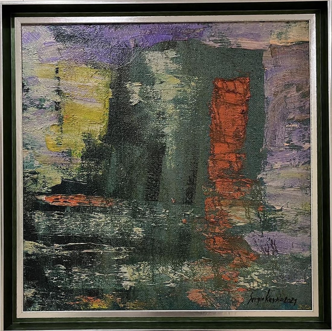 Oil painting Abstract reflection Serhiy Kovalev - 2