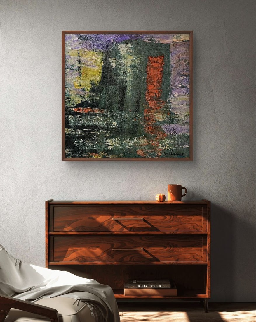 Oil painting Abstract reflection Serhiy Kovalev - 3