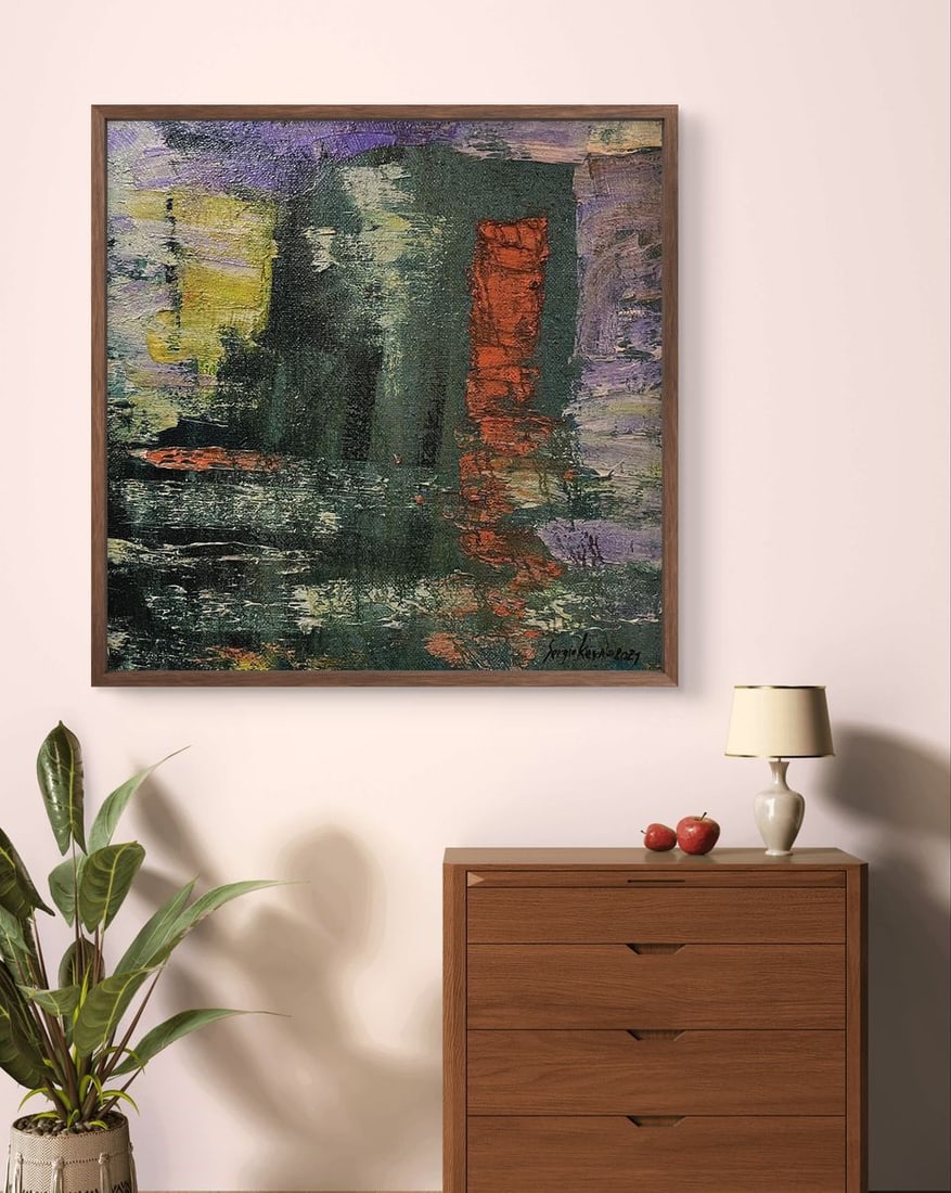 Oil painting Abstract reflection Serhiy Kovalev - 4
