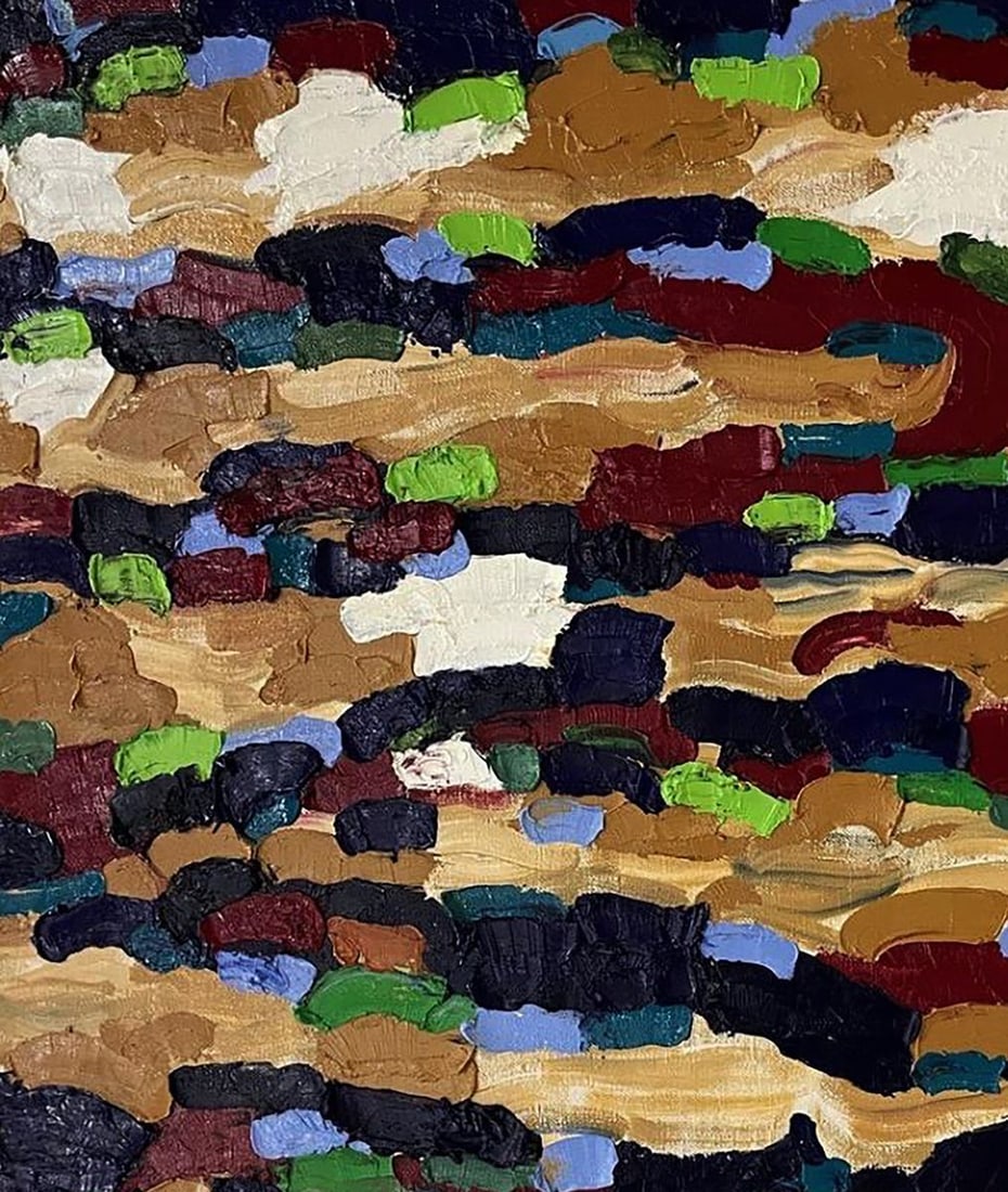 Oil painting Forest abstraction Oleksiy Dakhnenko - 4
