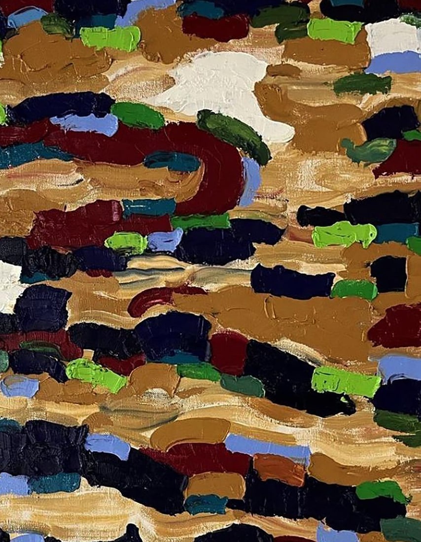 Oil painting Forest abstraction Oleksiy Dakhnenko - 5