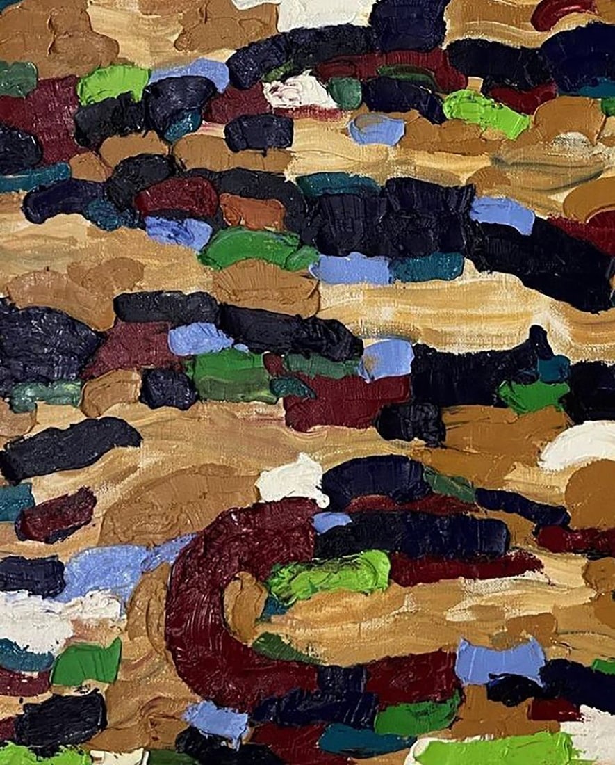 Oil painting Forest abstraction Oleksiy Dakhnenko - 6