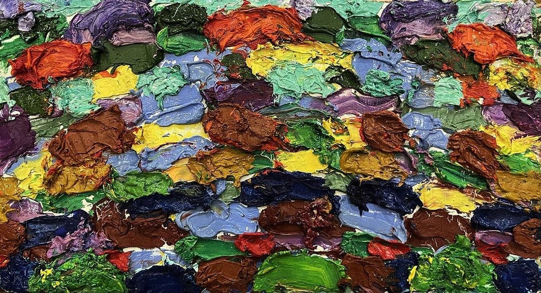 Oil painting Etude in colors Oleksiy Dakhnenko (1 of 7)