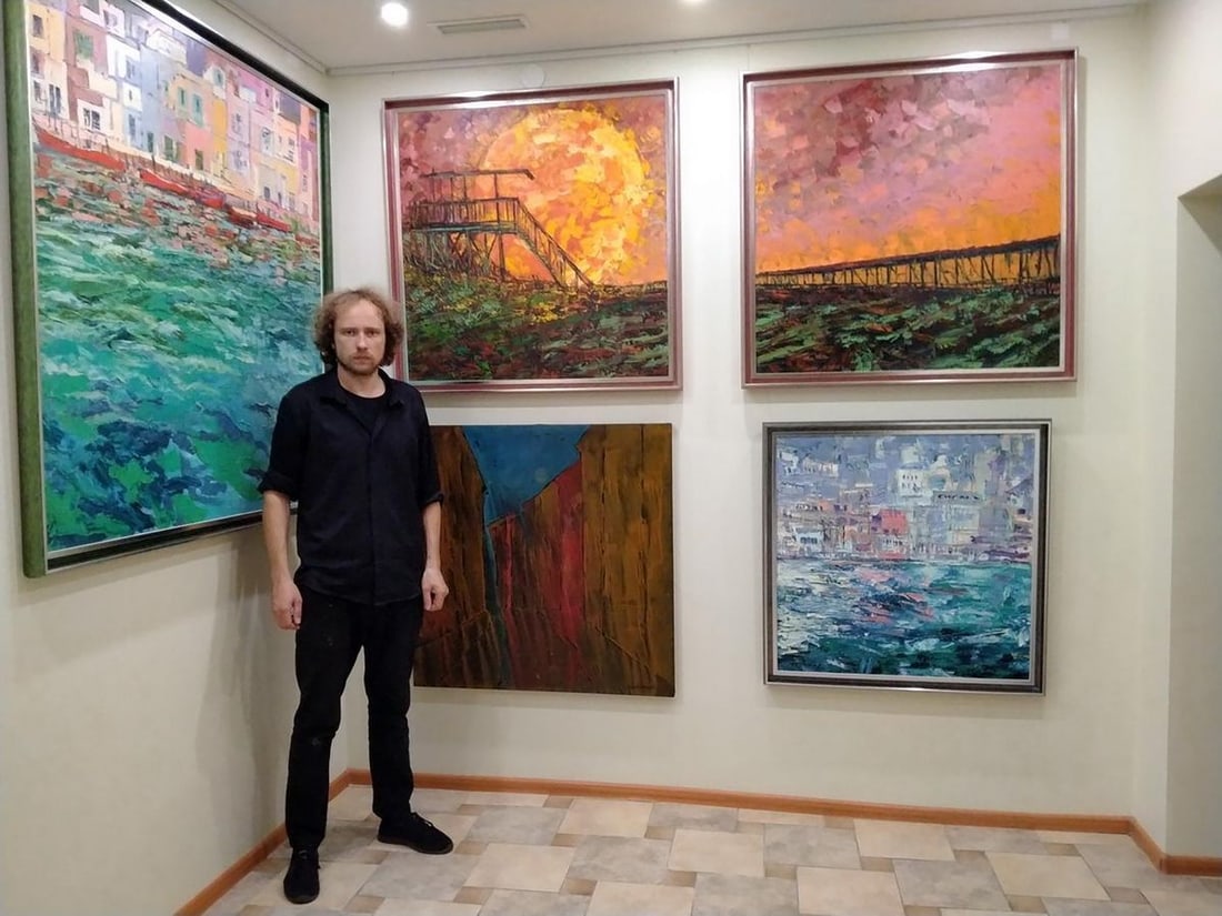 Oil painting Movement Serhiy Kovalev - 12