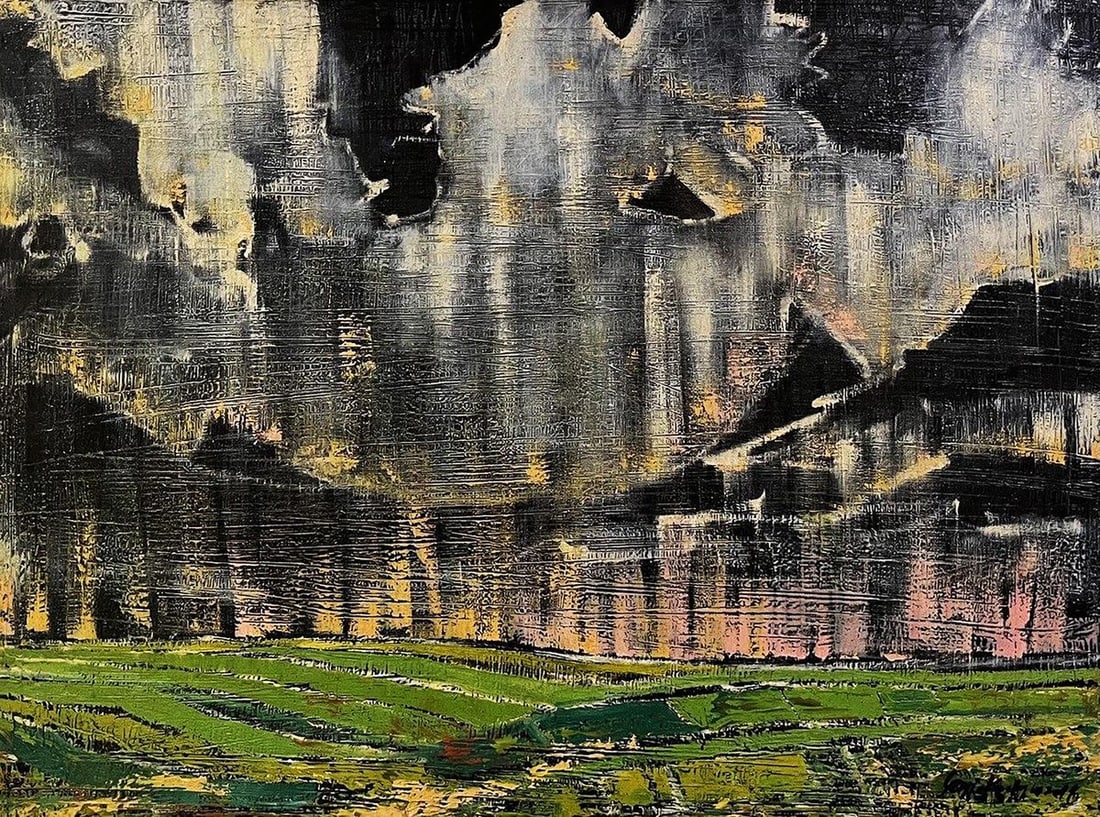 Oil painting Man Made Nature Serhiy Kovalev: Title: Oil painting Man Made Nature Serhiy Kovalev Description: NoGaller 170 *** ABOUT THIS PAINTING *** * TITLE: "Man Made Nature" * ARTISTS: Serhiy Kovalev * SIZE: 60x80 cm/'23.62x31.49 inches' * ME