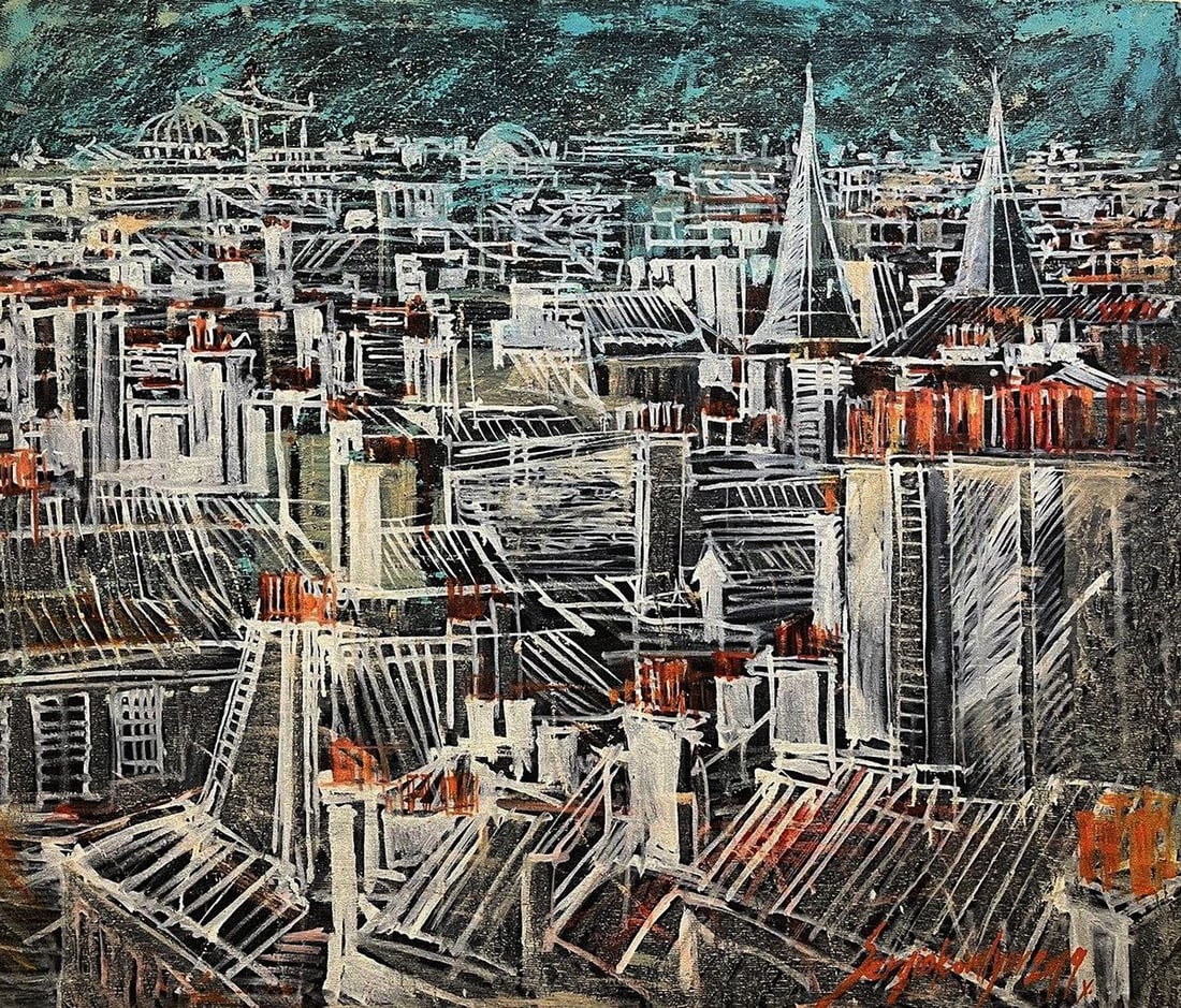 Oil painting Farnes Serhiy Kovalev: Title: Oil painting Farnes Serhiy Kovalev Description: NoGaller 283 *** ABOUT THIS PAINTING *** * TITLE: "Farnes" * ARTISTS: Serhiy Kovalev * SIZE: 120x140 cm/'47.24x55.11 inches' * MEDIUM: oil,