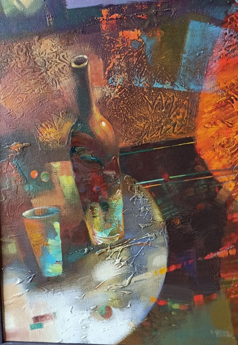 Abstract oil painting Night blues Anatoly Borisovich Tarabanov - 10