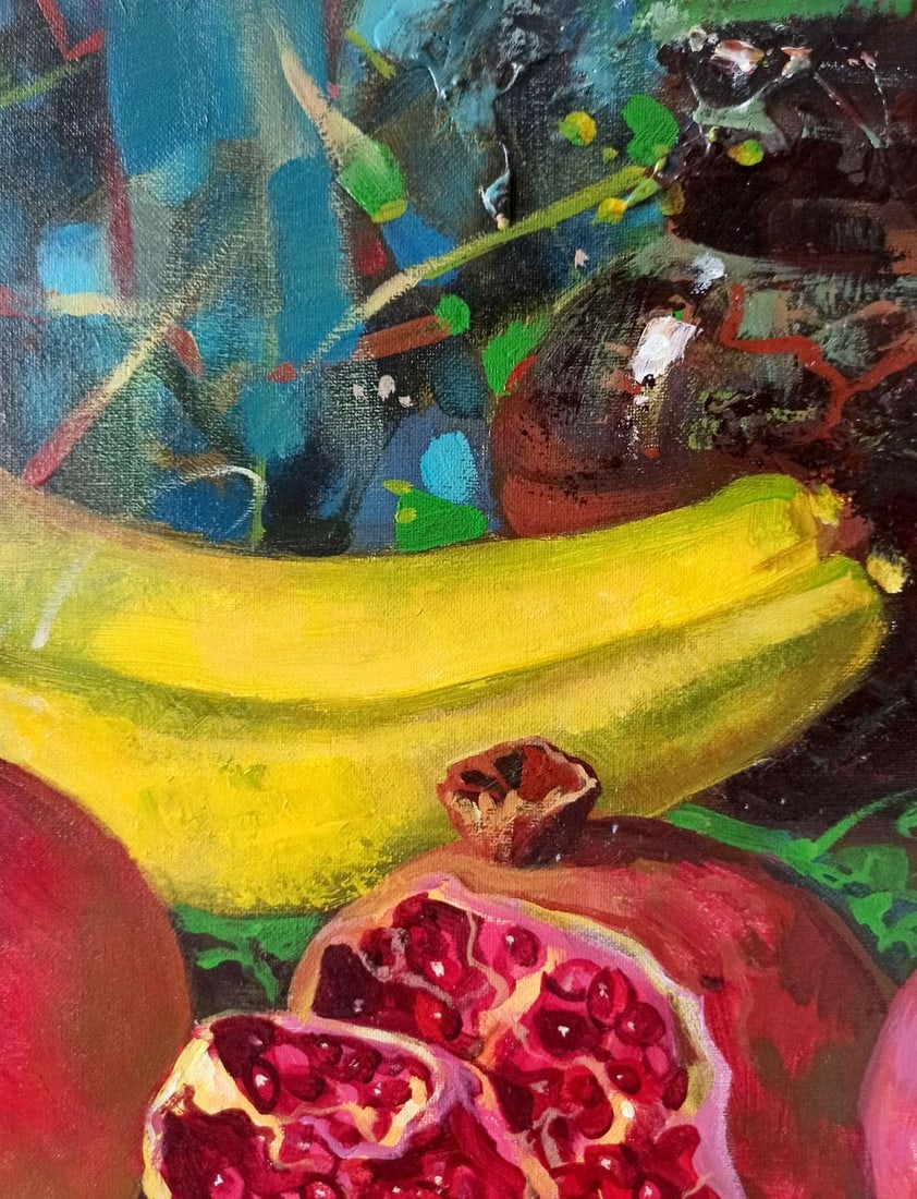 Abstract oil painting Still life Anatoly Borisovich Tarabanov - 3