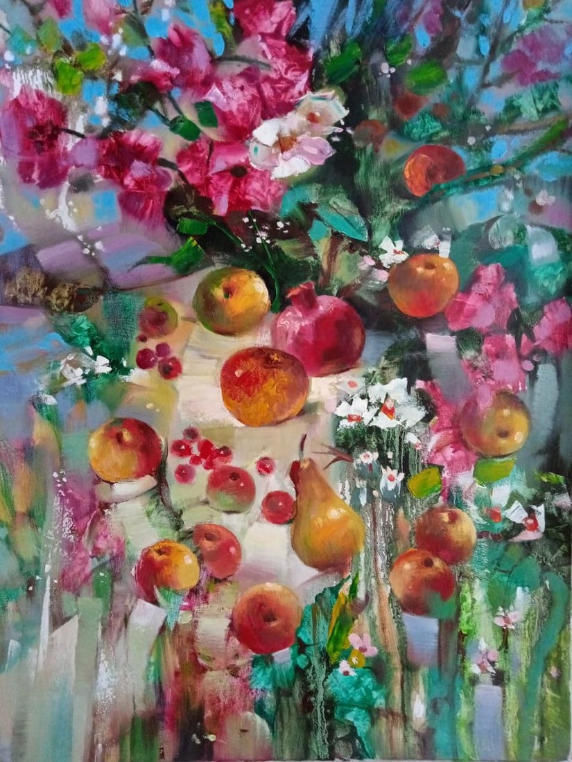 Oil painting Fruit Anatoly Borisovich Tarabanov (1 of 8)
