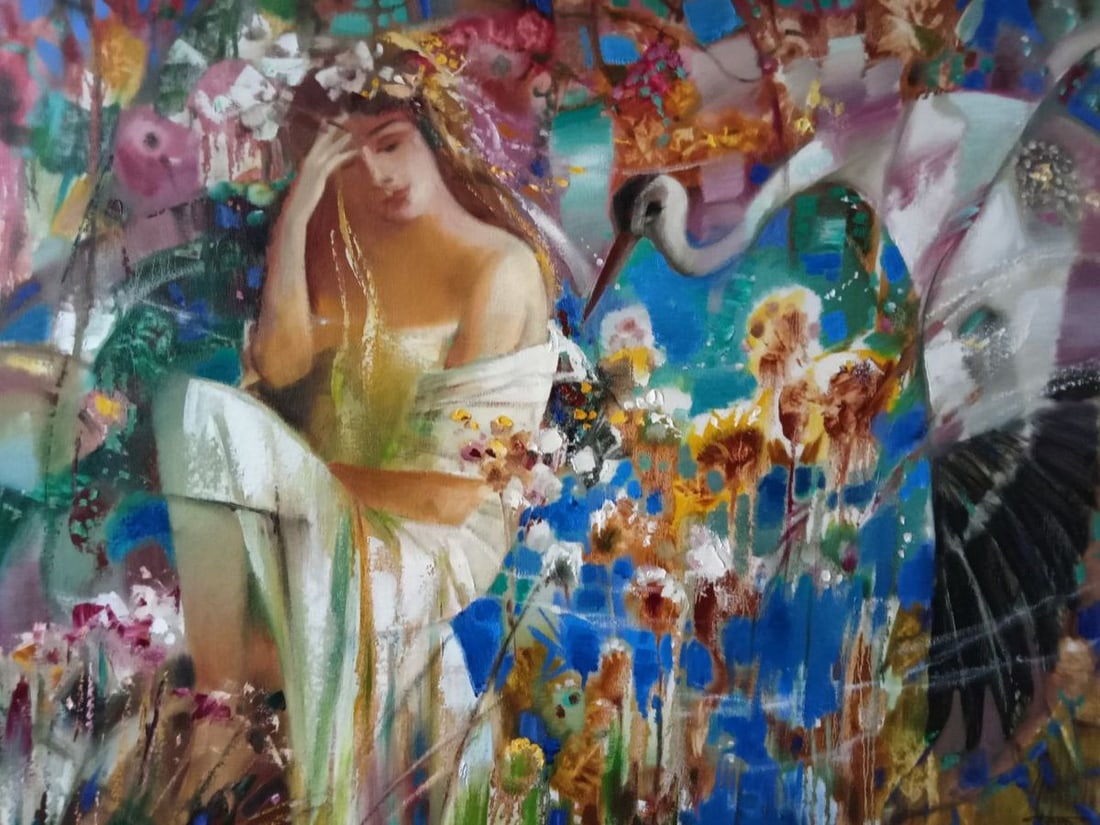 Oil painting Indian summer Anatoly Borisovich Tarabanov: Title: Oil painting Indian summer Anatoly Borisovich Tarabanov Description: NoTar 234 *** ABOUT THIS PAINTING *** * TITLE: "Indian summer" * ARTISTS: Anatoly Borisovich Tarabanov * SIZE: 70x90