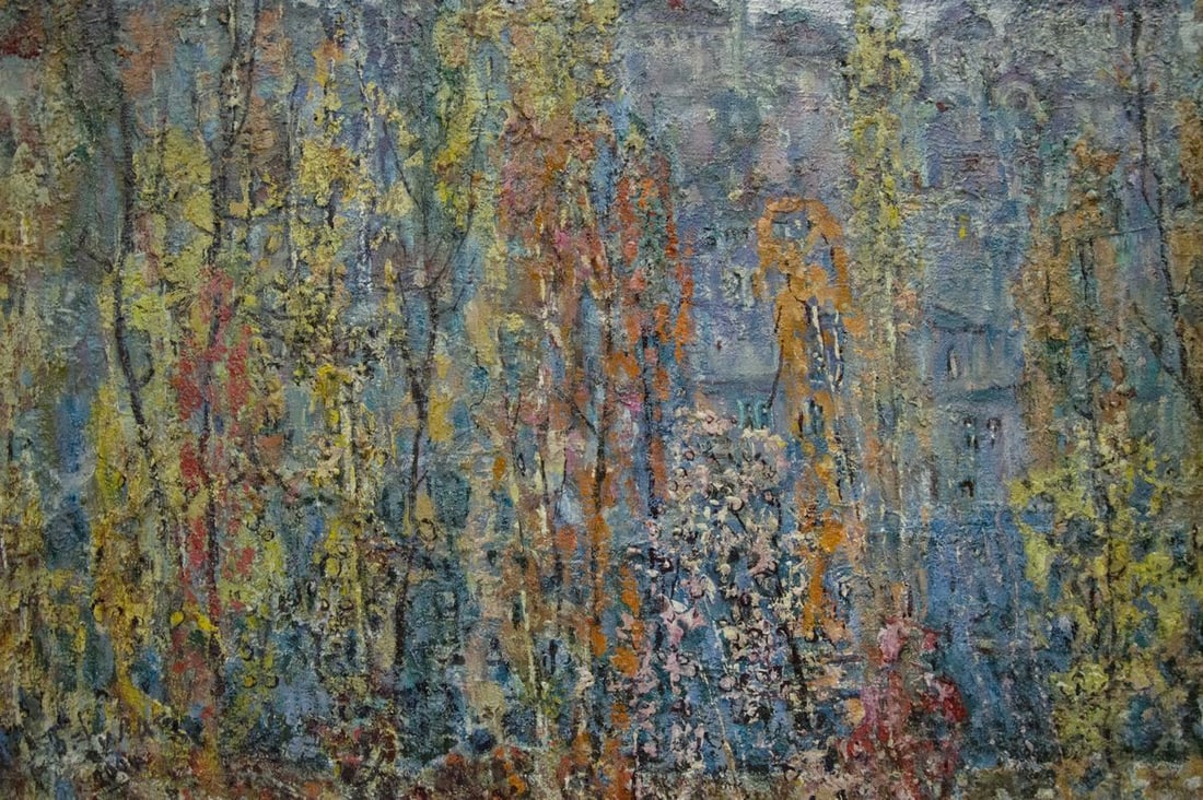 Abstract oil painting View Filatov Vladimir Nikolaevich - 6