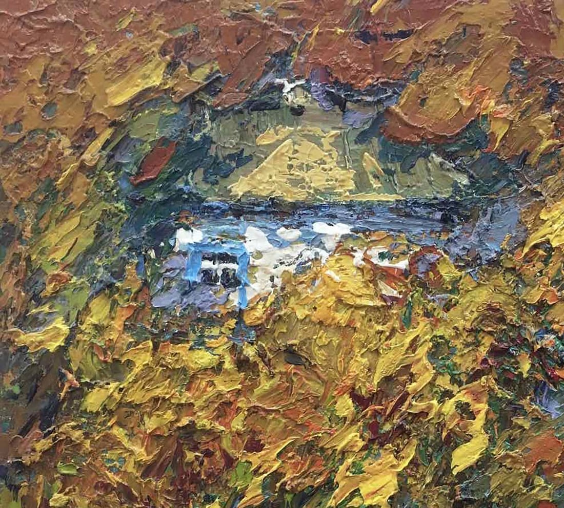 Oil painting Evening landscape Kalenyuk Alex - 2