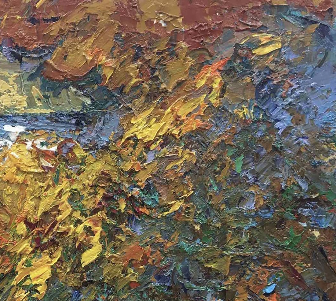 Oil painting Evening landscape Kalenyuk Alex - 3