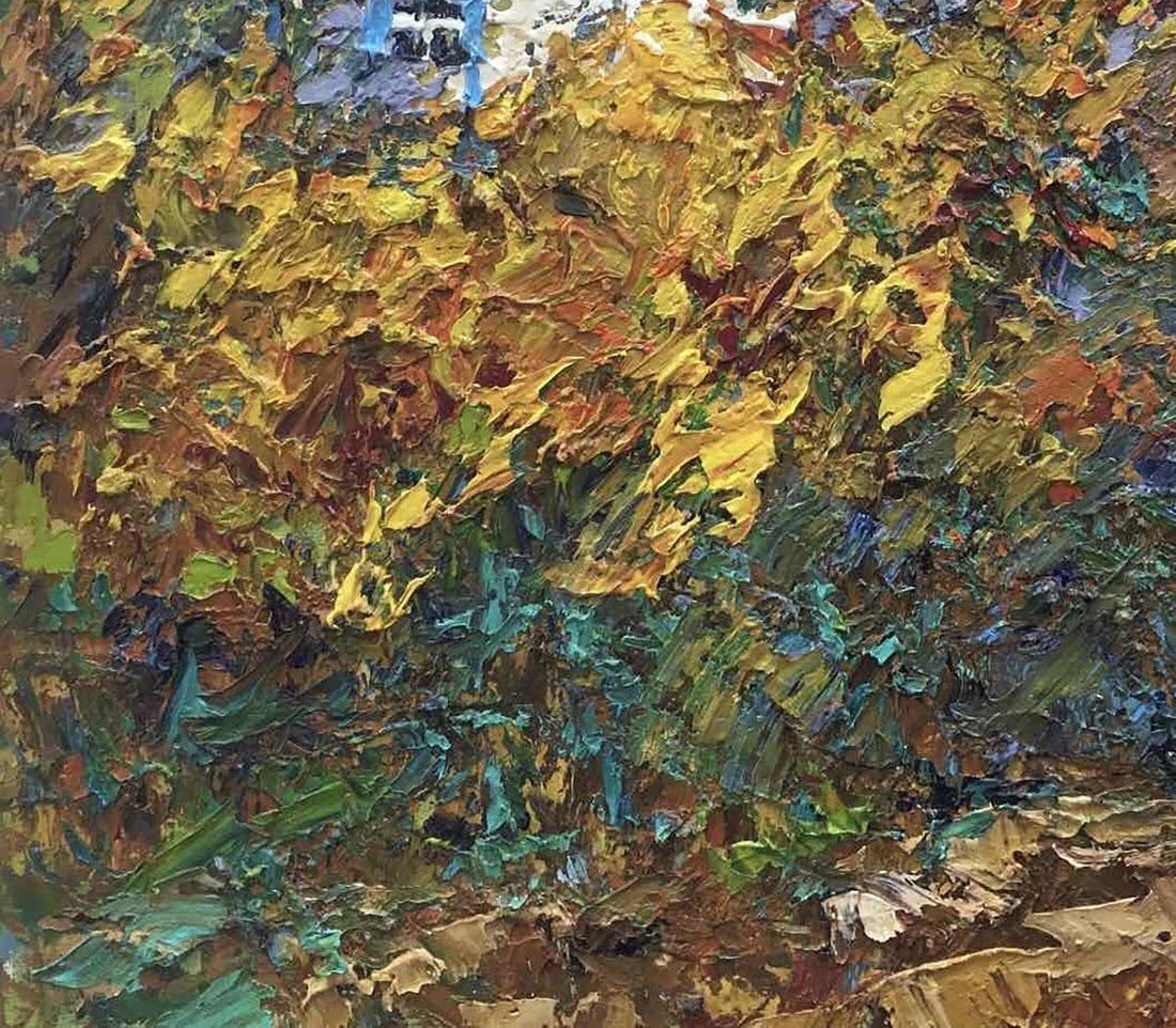 Oil painting Evening landscape Kalenyuk Alex - 4