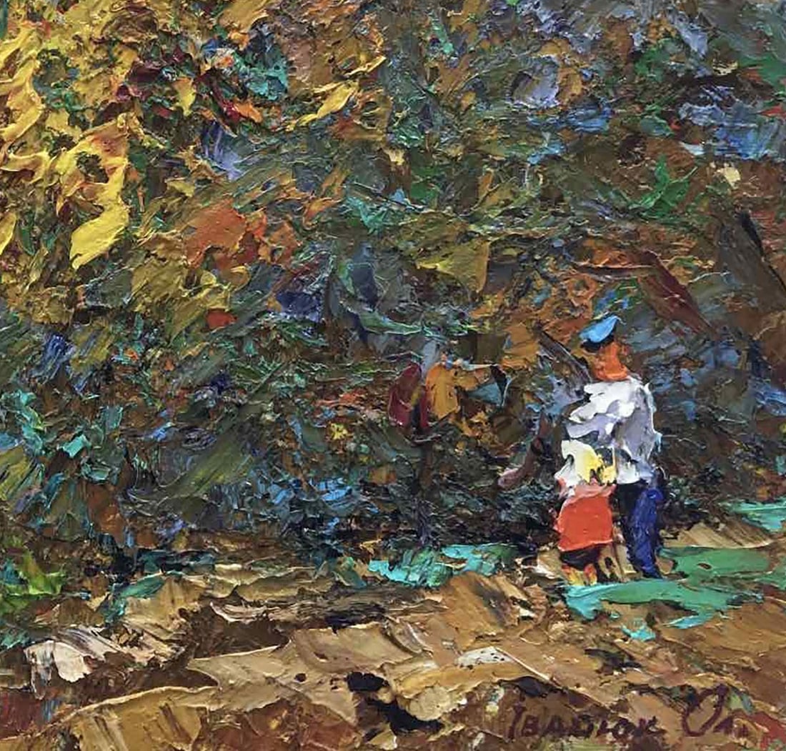 Oil painting Evening landscape Kalenyuk Alex - 5