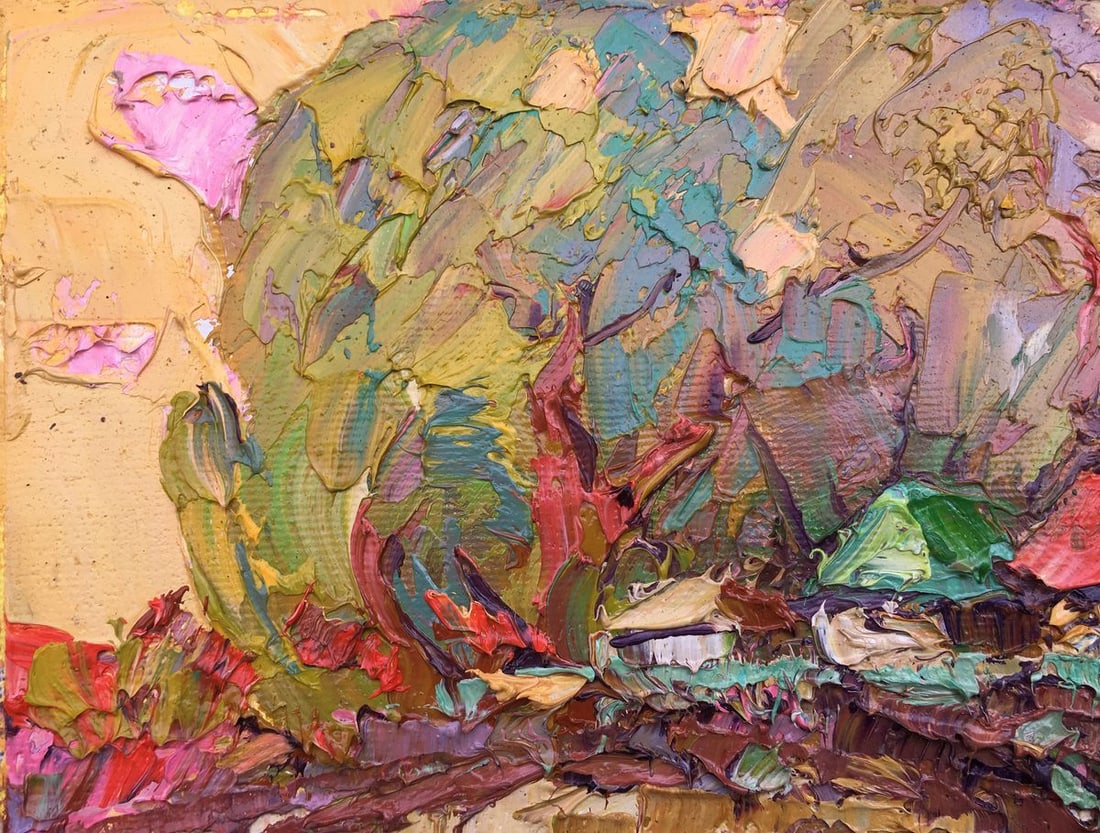 Oil painting Autumn day Kalenyuk Alex - 4