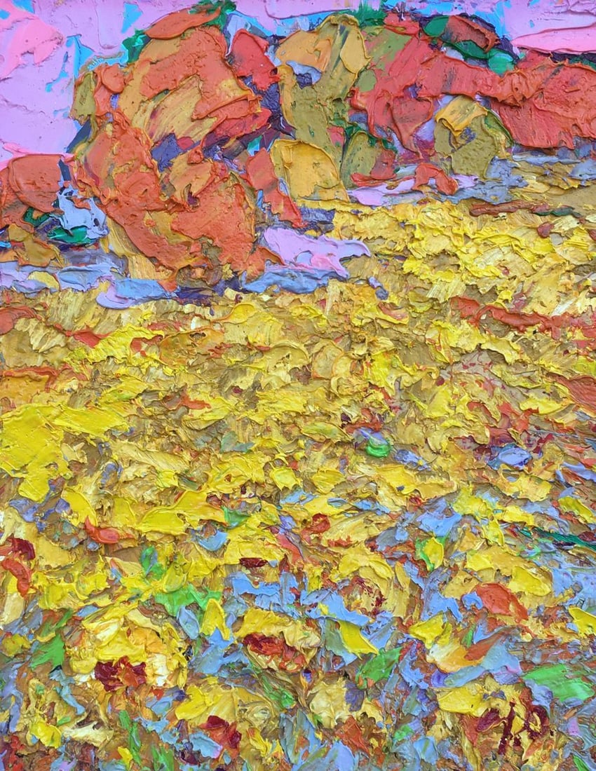 Oil painting Bathed in sun Kalenyuk Alex (1 of 8)