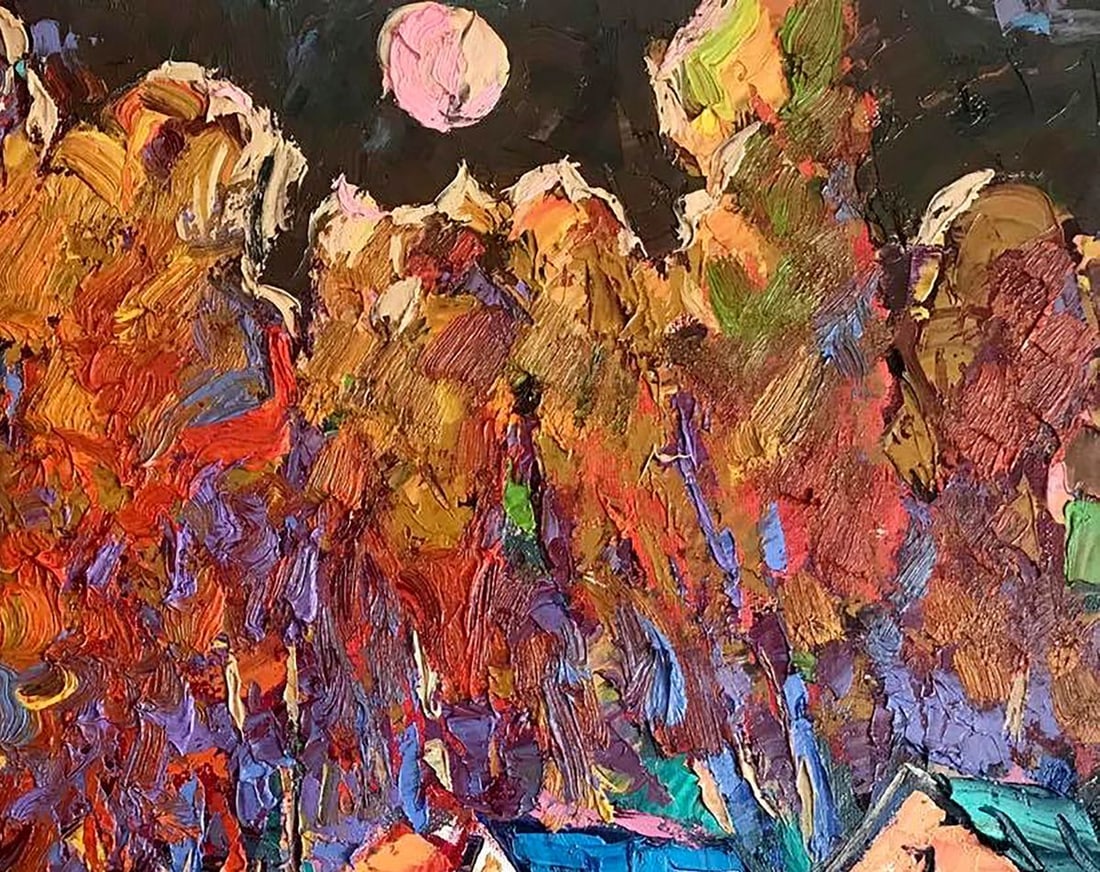 Oil painting Evening glow Kalenyuk Alex - 3