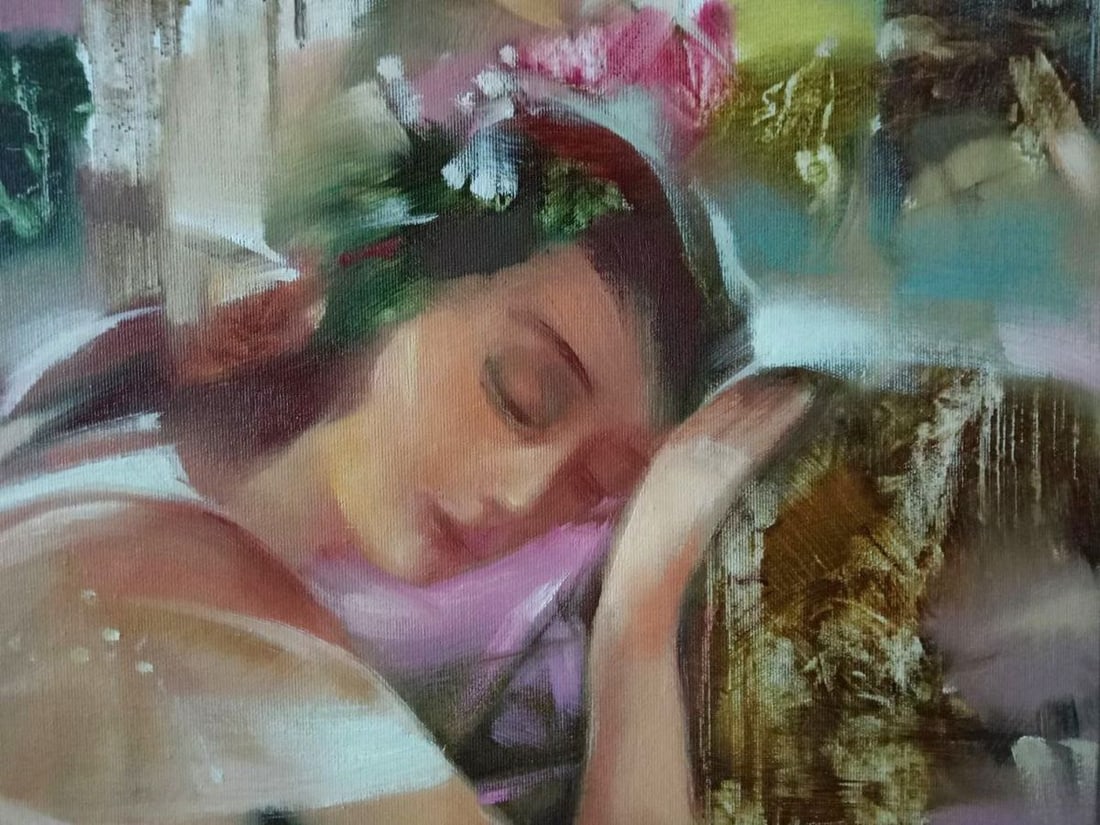 Abstract oil painting Morning symphony Anatoly Borisovich Tarabanov - 6