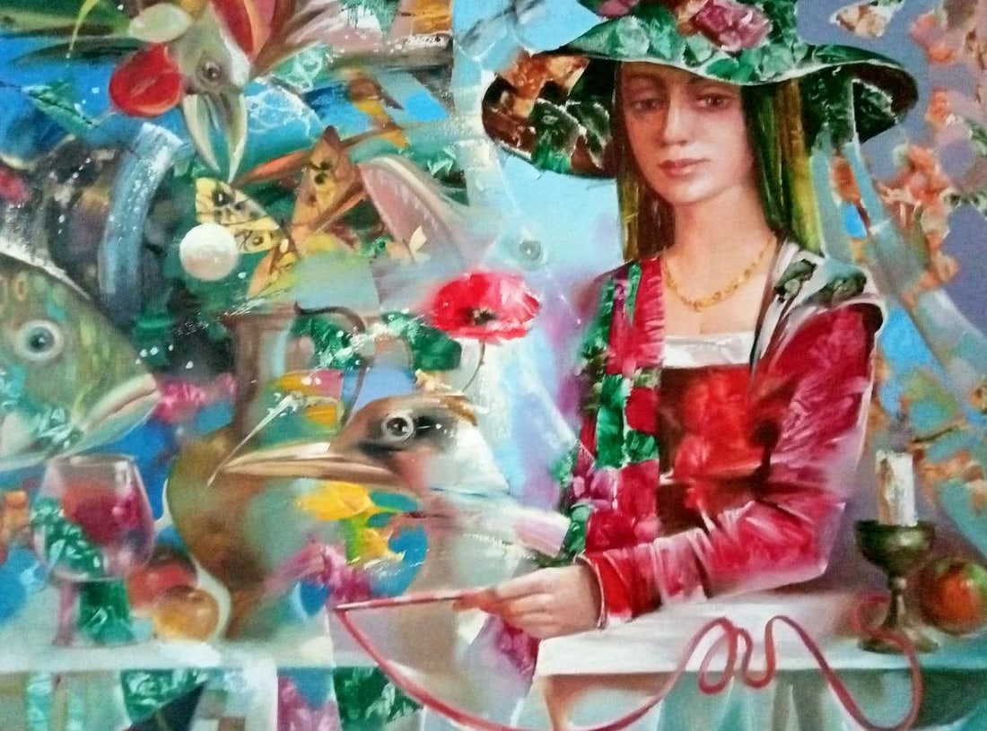 Abstract oil painting Magic Anatoly Borisovich Tarabanov: Title: Abstract oil painting Magic Anatoly Borisovich Tarabanov Description: NoTar 172 *** ABOUT THIS PAINTING *** * TITLE: "Magic" * ARTISTS: Anatoly Borisovich Tarabanov * SIZE: 70x90 cm/'27.55x35.4