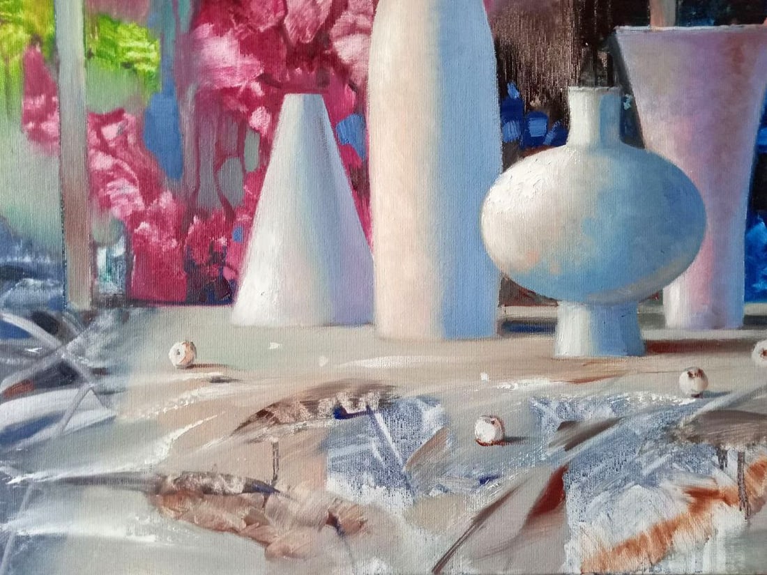 Abstract oil painting Still life Anatoly Borisovich Tarabanov - 3